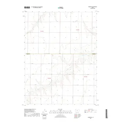 2018 Map of Chardon SW, 2018 Print