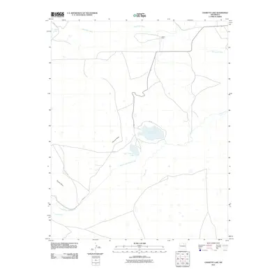 2010 Map of Charette Lake, 2010 Print