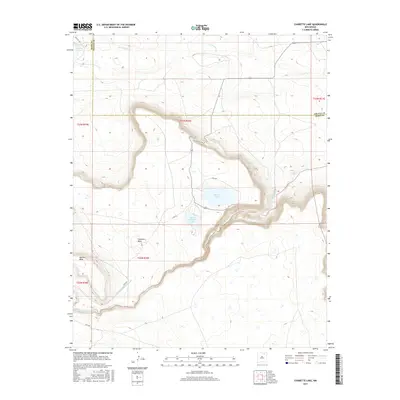 2017 Map of Charette Lake, 2017 Print