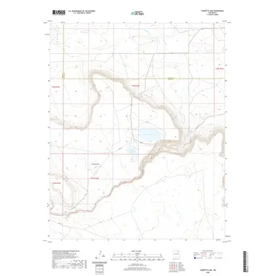 2020 Map of Charette Lake, 2020 Print