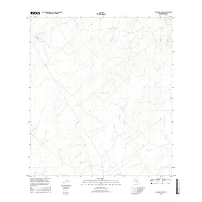 2016 Map of Chargos Creek, 2016 Print