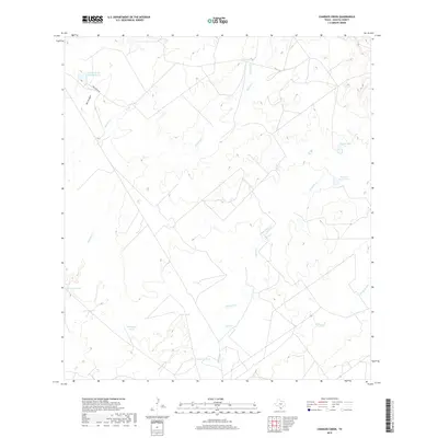 2019 Map of Chargos Creek, 2019 Print