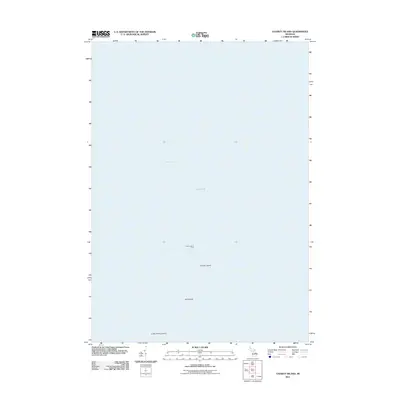 2011 Map of Charity Island, 2011 Print