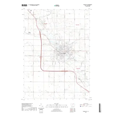 2018 Map of Charles City, 2018 Print