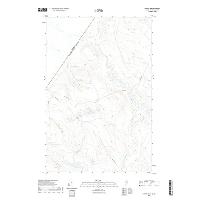 2021 Map of Charles Pond, 2021 Print