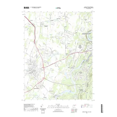 2019 Map of Charles Town, 2019 Print