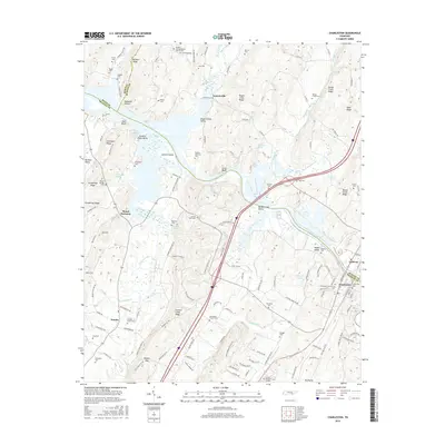 2016 Map of Charleston, 2016 Print