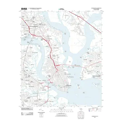 2011 Map of Charleston, 2011 Print