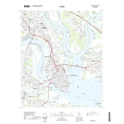 2020 Map of Charleston, 2020 Print