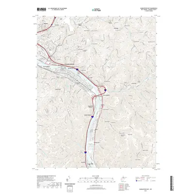 2019 Map of Charleston East, 2019 Print