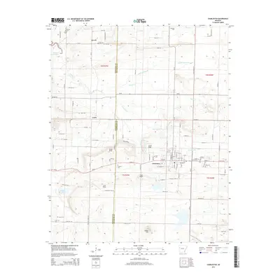 2014 Map of Charleston, 2014 Print