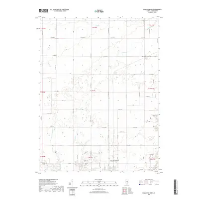 2018 Map of Charleston North, 2018 Print