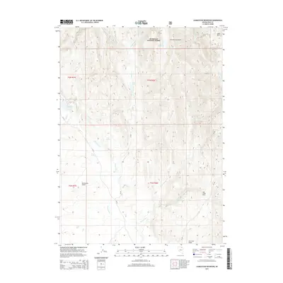 2015 Map of Charleston Reservoir, 2015 Print