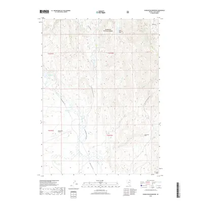 2018 Map of Charleston Reservoir, 2018 Print