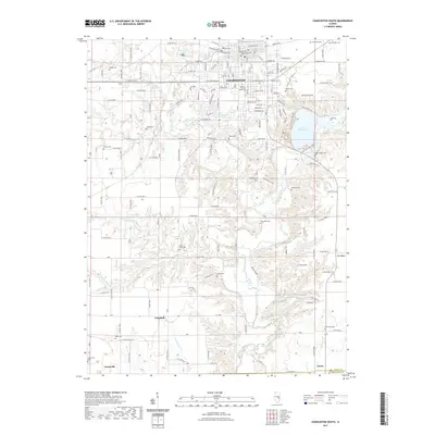 2021 Map of Charleston South, 2021 Print