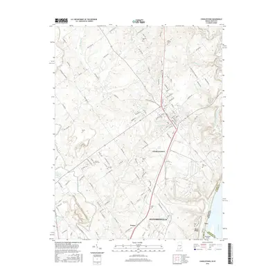 2016 Map of Charlestown, 2016 Print