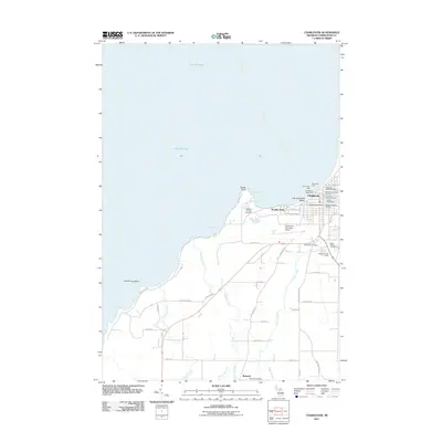2011 Map of Charlevoix, 2011 Print
