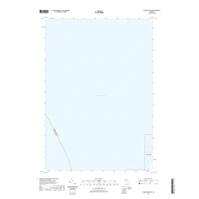 2019 Map of Charlevoix OE W, 2019 Print