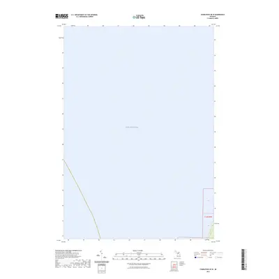 2023 Map of Charlevoix OE W, 2023 Print