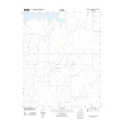 2012 Map of Charley Creek East, 2012 Print