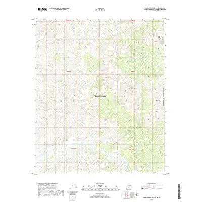 2018 Map of Charley River A-1 SE, 2018 Print