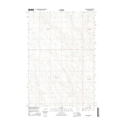 2015 Map of Charlie Creek, 2015 Print
