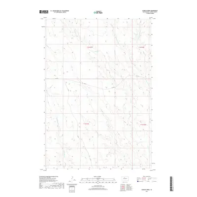 2017 Map of Charlie Creek, 2017 Print
