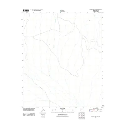 2011 Map of Charlie Died Tank, 2011 Print