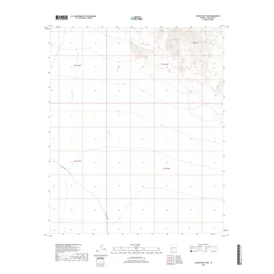 2018 Map of Charlie Died Tank, 2018 Print