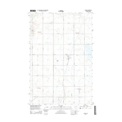 2014 Map of Charlo, 2014 Print