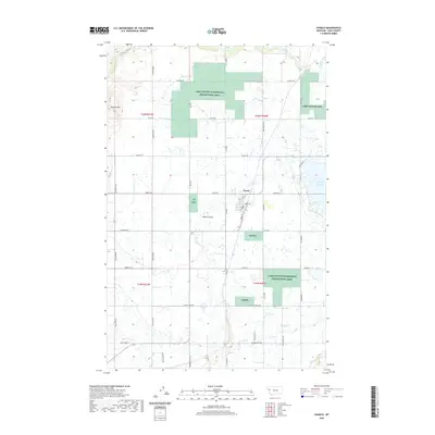2020 Map of Charlo, 2020 Print
