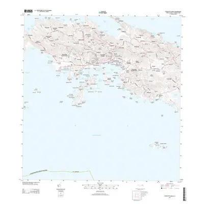 2013 Map of Charlotte Amalie, 2013 Print
