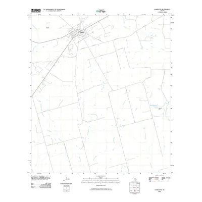 2010 Map of Charlotte, 2010 Print