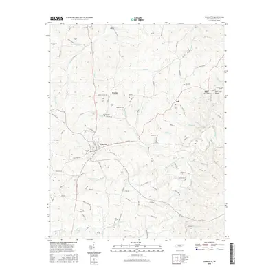 2016 Map of Charlotte, 2016 Print