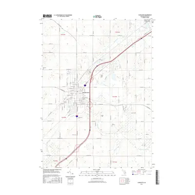 2017 Map of Charlotte, 2017 Print