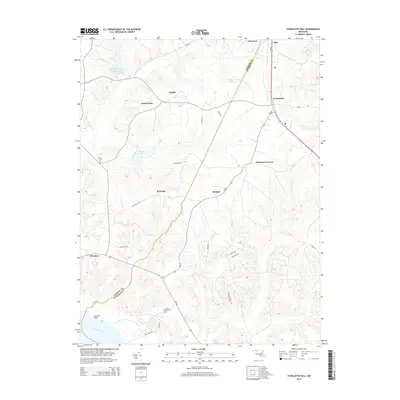 2014 Map of Charlotte Hall, 2014 Print