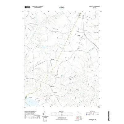 2019 Map of Charlotte Hall, 2019 Print
