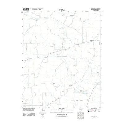 2011 Map of Charlotte, 2011 Print