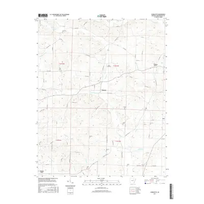2017 Map of Charlotte, 2017 Print
