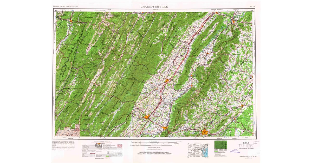 1950s Maps of Apple Mountain Lake - Charlottesville Albemarle County Va Usgs Topo 1956 P1966 Og 1200x630 