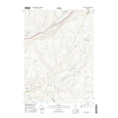 2016 Map of Charlotteville, 2016 Print