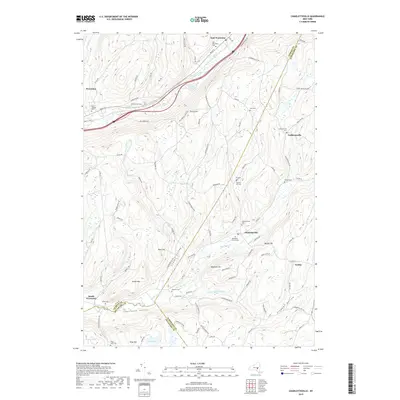 2019 Map of Charlotteville, 2019 Print