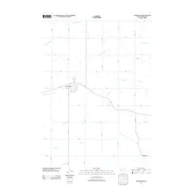 2013 Map of Charter Oak, 2013 Print