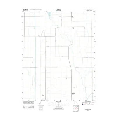 2012 Map of Charter Oak, 2012 Print
