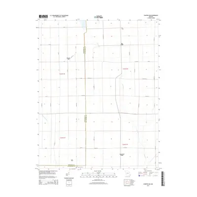 2015 Map of Charter Oak, 2015 Print