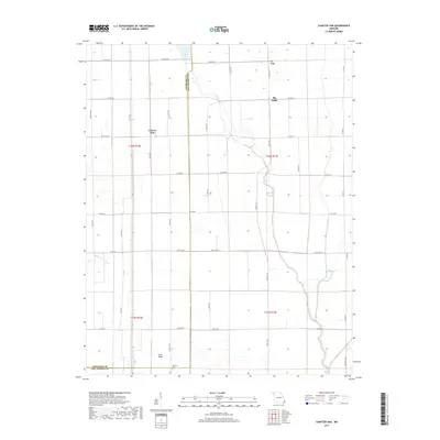 2017 Map of Charter Oak, 2017 Print