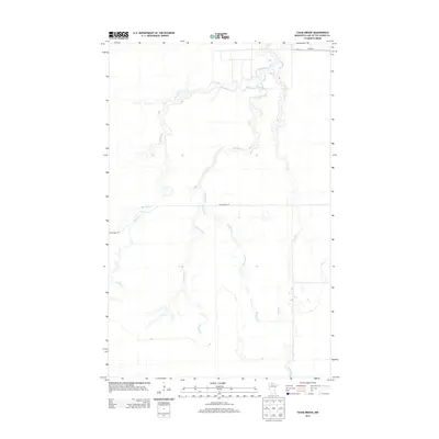 2013 Map of Chase Brook, 2013 Print