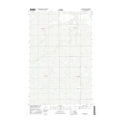 2016 Map of Chase Brook, 2016 Print