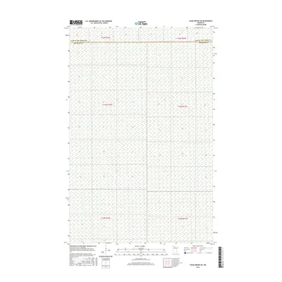 2016 Map of Chase Brook SW, 2016 Print