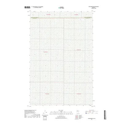 2019 Map of Chase Brook SW, 2019 Print